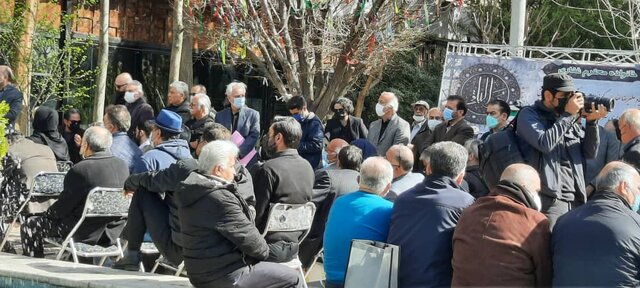 پیکر علیرضا غفاری از مقابل خانه هنرمندان تشییع شد 3