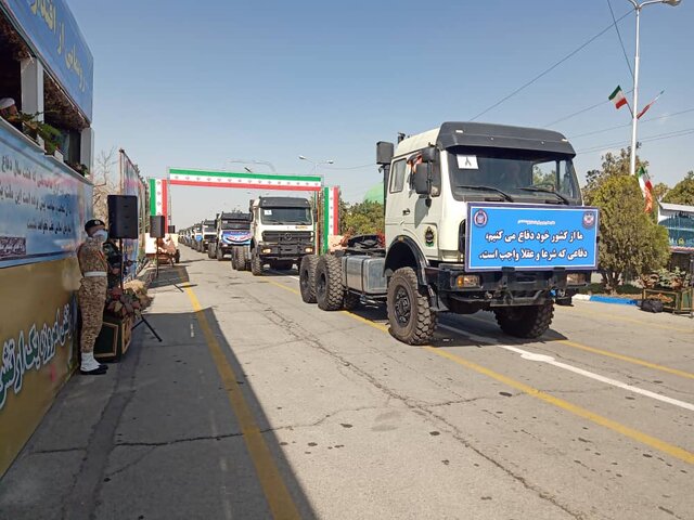 رونمایی از کشنده های فوق سنگین بازتولید شده نیروی زمینی ارتش رونمایی از کشنده های فوق سنگین بازتولید شده نیروی زمینی ارتش