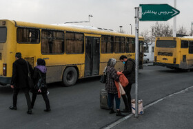 مسافران - پایانه مسافربری آزادی