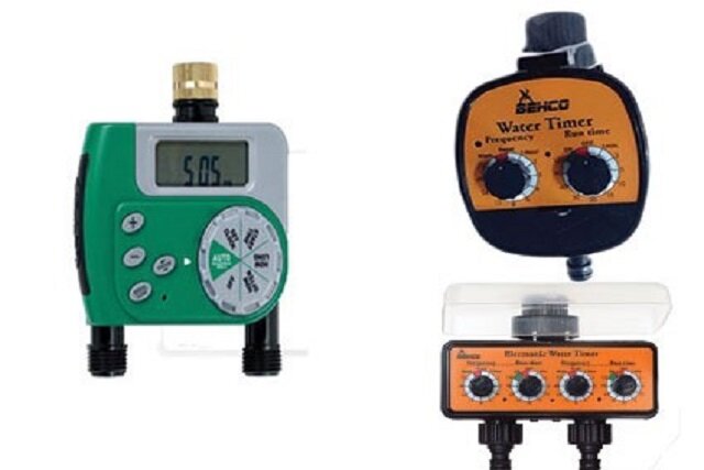 انواع تایمرهای آبیاری نکات مهم استفاده از تایمر آبیاری قطره ای