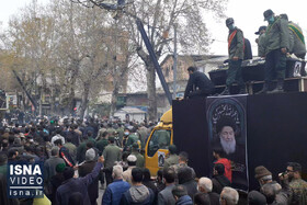 ویدئو / تشییع پیکر آیت‌الله علوی گرگانی در گرگان