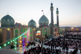 شب نیمه شعبان در مسجد مقدس جمکران