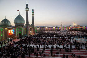 شب نیمه شعبان در مسجد مقدس جمکران