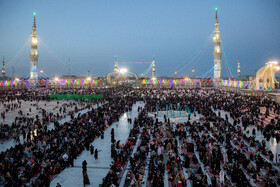 شب نیمه شعبان در مسجد مقدس جمکران