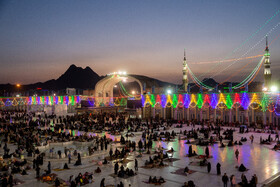 شب نیمه شعبان در مسجد مقدس جمکران