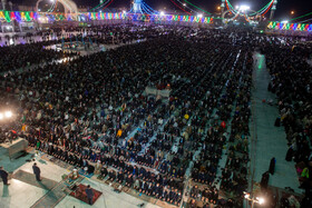 شب نیمه شعبان در مسجد مقدس جمکران