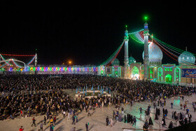 شب نیمه شعبان در مسجد مقدس جمکران