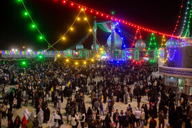 شب نیمه شعبان در مسجد مقدس جمکران