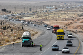 محور تهران - مشهد در روزهای پایانی سال