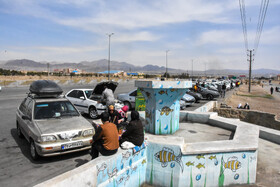 محور تهران - مشهد در روزهای پایانی سال 15