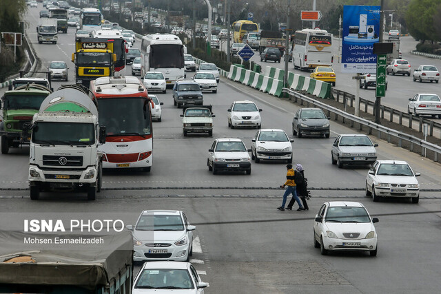افزایش ۲۵ درصدی تردد خودرویی در سطح استان کرمانشاه