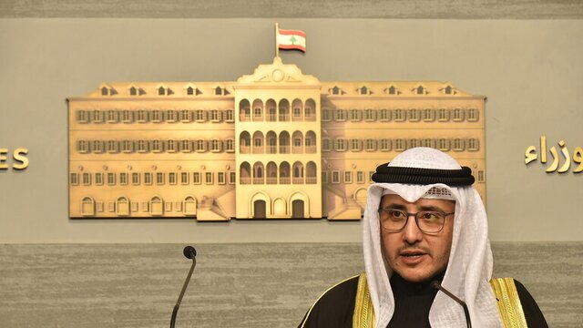 تلاش کویت برای تقویت روابط لبنان با کشورهای حوزه خلیج فارس 