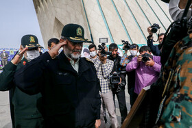 رزمایش نوروزی پلیس پایتخت در میدان آزادی 13