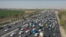 تردد بیش از ۷ میلیون خودرو در محورهای خوزستان ثبت شد