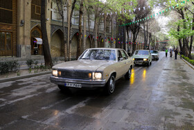 رالی اتومبیل‌های کلاسیک در اصفهان
