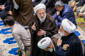 حجت الاسلام و المسلمین محمدی ری شهری در قاب تصویر