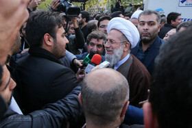 حجت الاسلام و المسلمین محمدی ری شهری در قاب تصویر