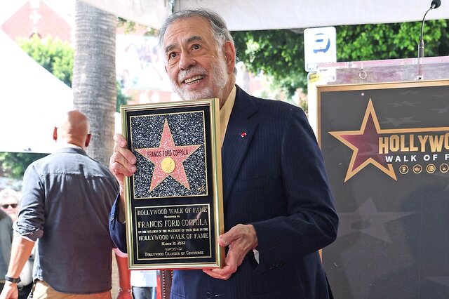 کارگردان «پدرخوانده» ستارهدار شد