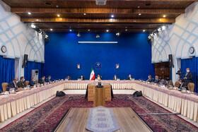 اولین جلسه هیات دولت در سال ۱۴۰۱