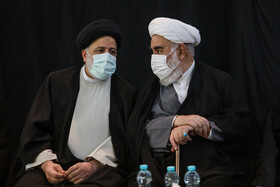 مراسم ترحیم و گرامیداشت آیت الله محمدی ری شهری درمصلای امام علی(ع) آستان مقدس حضرت عبدالعظیم(ع)