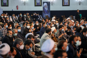 مراسم ترحیم و گرامیداشت آیت الله محمدی ری شهری درمصلای امام علی(ع) آستان مقدس حضرت عبدالعظیم(ع)