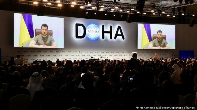 حضور غافلگیر کننده زلنسکی در اجلاس دوحه: صادرات انرژی خود را افزایش دهید حضور غافلگیر کننده زلنسکی در اجلاس دوحه: صادرات انرژی خود را افزایش دهید