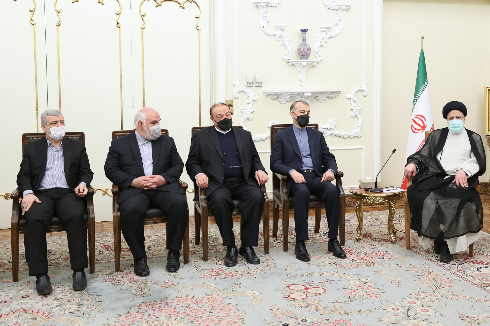 دیدار نوروزی مقامات کشوری و لشکری با رئیسجمهور