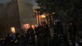 آتش زدن مقر حزب دموکرات کردستان در بغداد