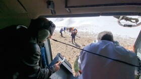 نجات و انتقال ۱۲ کوهنورد گم‌شده در آبعلی از ارتفاعات به نقطه امن