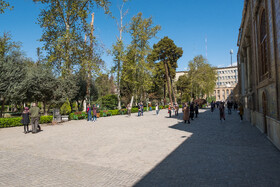گردشگران نوروزی در کاخ گلستان (تهران) 12