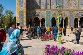 نمایشگاه صنایع دستی در کاخ گلستان