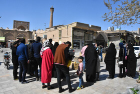 گردشگران نوروزی در سمنان