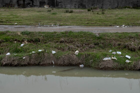 آلودگی رودخانه های رشت