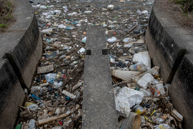 آلودگی رودخانه های رشت