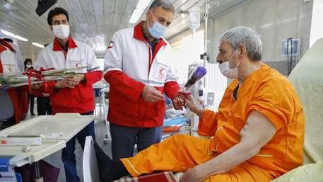 عکس دریافتی از هلال احمر. ضرورت پیگیری جدی در مجتمع دارویی درمانی هلال ایران جهت تسریع در روند درمان بیماران