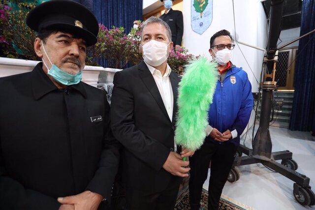 حضور اسکوچیچ و بازیکنان تیم ملی در حرم امام رضا (ع)