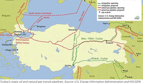 تلاش ترکیه برای ترانزیت گاز اسرائیل و کردستان عراق به اروپا