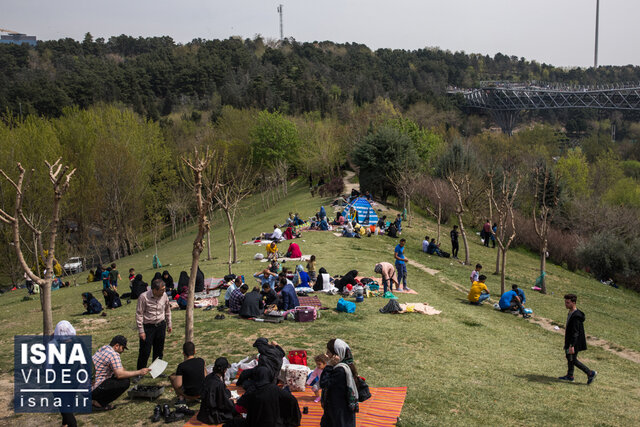 ویدئو / «سیزدهبهدر» در تعدادی از پارکهای تهران