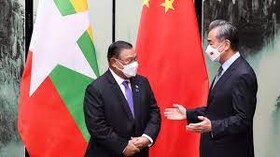 وانگ یی بر حمایت چین از میانمار تاکید کرد