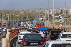 ورودی و خروجی های شهر همدان در ۱۴ فروردین ۱۴۰۱