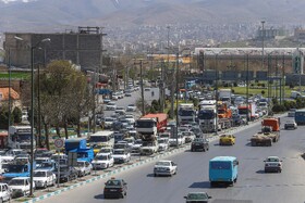 ورودی و خروجی های شهر همدان در ۱۴ فروردین ۱۴۰۱