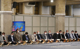 مراسم تلاوت و انس با قرآن کریم در حسینیه امام خمینی (ره) 10