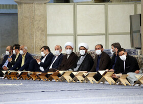 مراسم تلاوت و انس با قرآن کریم در حسینیه امام خمینی (ره) 18