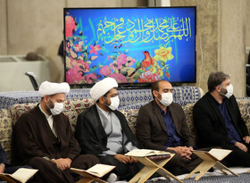 مراسم تلاوت و انس با قرآن کریم در حسینیه امام خمینی (ره) 16