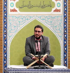 مراسم تلاوت و انس با قرآن کریم در حسینیه امام خمینی (ره) 35