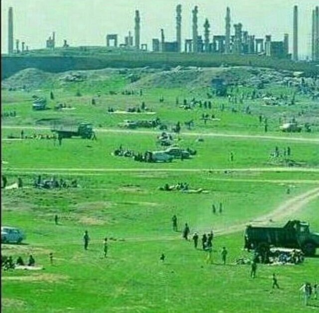 عکسی هشدارآمیز از تختجمشید  عکسی هشدارآمیز از تختجمشید