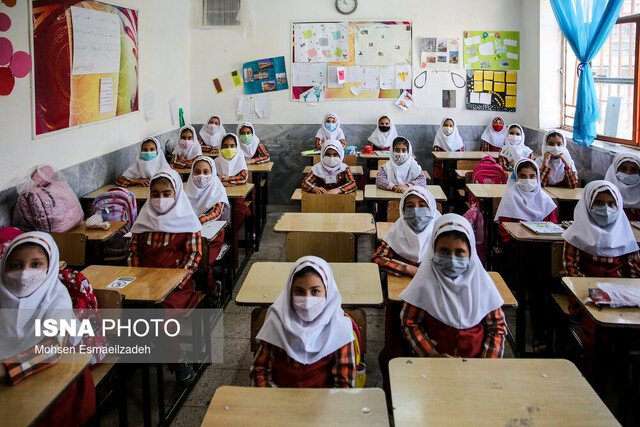 عکس از آرشیو استقبال دانشآموزان از حضوری شدن مدارس در کرمانشاه خوب است