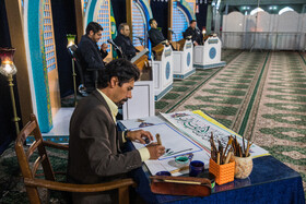 ترتیل خوانی در حرم عبدالعظیم حسنی (ع) 3