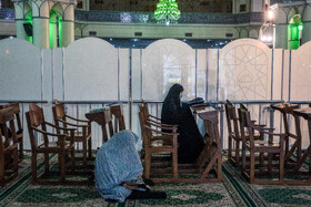 ترتیل خوانی در حرم عبدالعظیم حسنی (ع) 5