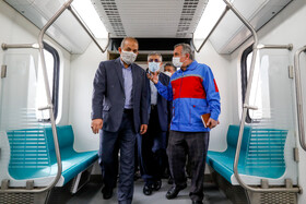 بازدید وزیر کشور از پروژه قطار ملی جهاد دانشگاهی